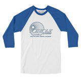 Fox Hole Lounge Denver in White with True Royal Color