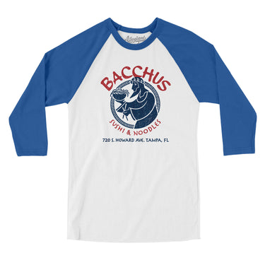 Bacchus Sushi Tampa in White with True Royal Color