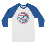 Brooklyn Atlantics Men/Unisex Raglan 3/4 Sleeve T-Shirt-Allegiant Goods Co. Vintage Sports Apparel