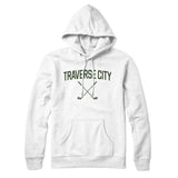 Traverse City Golf Hoodie-White-Allegiant Goods Co. Vintage Sports Apparel