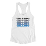 Orlando Repeat Women's Racerback Tank-Allegiant Goods Co. Vintage Sports Apparel