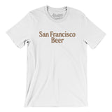 San Francisco Beer Men/Unisex T-Shirt-White-Allegiant Goods Co. Vintage Sports Apparel
