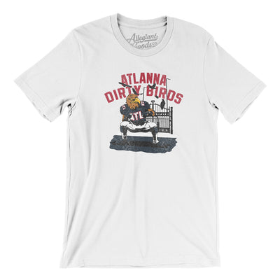 Atlanna Dirty Birds Men/Unisex T-Shirt-White-Allegiant Goods Co. Vintage Sports Apparel