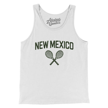 New Mexico Tennis in White Color