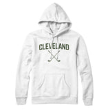 Cleveland Golf Hoodie-White-Allegiant Goods Co. Vintage Sports Apparel