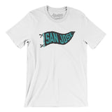 San Jose Pennant Men/Unisex T-Shirt-Allegiant Goods Co. Vintage Sports Apparel