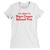I've Been To Bryce Canyon National Park Women's T-Shirt-White-Allegiant Goods Co. Vintage Sports Apparel