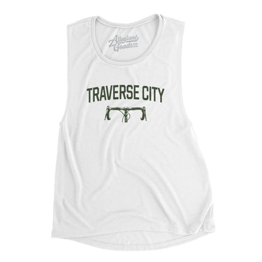 Traverse City Cycling in White Color