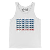 Rochester Repeat Men/Unisex Tank Top-Allegiant Goods Co. Vintage Sports Apparel