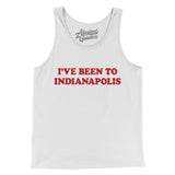 I've Been To Indianapolis Men/Unisex Tank Top-Allegiant Goods Co. Vintage Sports Apparel