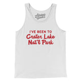 I've Been To Crater Lake National Park Men/Unisex Tank Top-Allegiant Goods Co. Vintage Sports Apparel