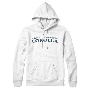 Actually It's Pronounced Corolla in White Color