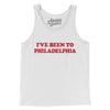 I've Been To Philadelphia Men/Unisex Tank Top-White-Allegiant Goods Co. Vintage Sports Apparel