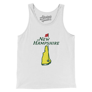 New Hampshire Golf Men/Unisex Tank Top-Allegiant Goods Co. Vintage Sports Apparel
