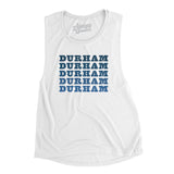 Durham Repeat Women's Flowey Scoopneck Muscle Tank-Allegiant Goods Co. Vintage Sports Apparel