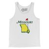 Missouri Golf Men/Unisex Tank Top-White-Allegiant Goods Co. Vintage Sports Apparel