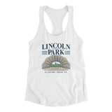 Lincoln Park Women's Racerback Tank-Allegiant Goods Co. Vintage Sports Apparel