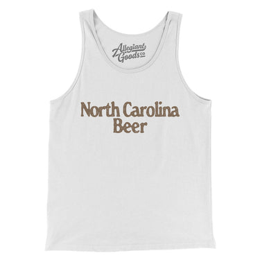 North Carolina Beer Men/Unisex Tank Top-Allegiant Goods Co. Vintage Sports Apparel