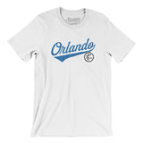 Orlando Vintage Script Men/Unisex T-Shirt-Allegiant Goods Co. Vintage Sports Apparel