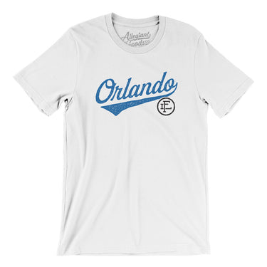 Orlando Vintage Script Men/Unisex T-Shirt-Allegiant Goods Co. Vintage Sports Apparel