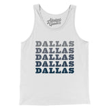 Dallas Repeat Men/Unisex Tank Top-Allegiant Goods Co. Vintage Sports Apparel