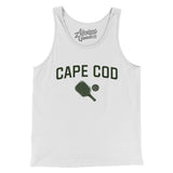 Cape Cod Pickleball Men/Unisex Tank Top-White-Allegiant Goods Co. Vintage Sports Apparel