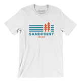 Sandpoint Idaho in White Color