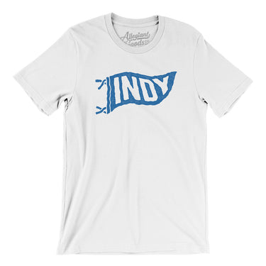Indy Pennant Men/Unisex T-Shirt-Allegiant Goods Co. Vintage Sports Apparel
