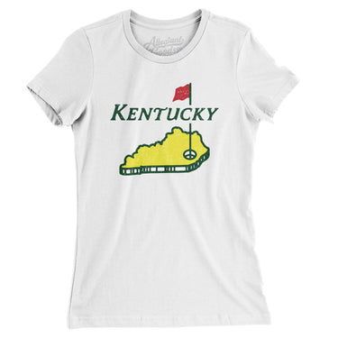 Kentucky Golf Women's T-Shirt-Allegiant Goods Co. Vintage Sports Apparel