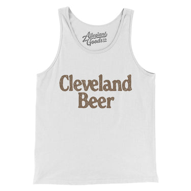 Cleveland Beer Men/Unisex Tank Top-Allegiant Goods Co. Vintage Sports Apparel
