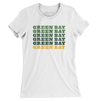 Green Bay Repeat Women's T-Shirt-Allegiant Goods Co. Vintage Sports Apparel