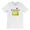 Kansas Golf Men/Unisex T-Shirt-White-Allegiant Goods Co. Vintage Sports Apparel