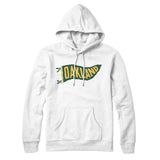 Oakland Pennant Hoodie-Allegiant Goods Co. Vintage Sports Apparel