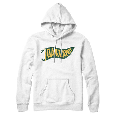 Oakland Pennant Hoodie-Allegiant Goods Co. Vintage Sports Apparel