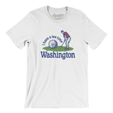 I Have A Tee Time In Washington Men/Unisex T-Shirt-White-Allegiant Goods Co. Vintage Sports Apparel