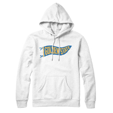 Golden State Pennant Hoodie-Allegiant Goods Co. Vintage Sports Apparel