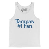 Tampa's Number 1 Fan Men/Unisex Tank Top-Allegiant Goods Co. Vintage Sports Apparel