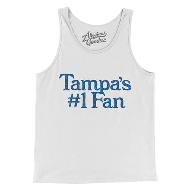 Tampa's Number 1 Fan Men/Unisex Tank Top-Allegiant Goods Co. Vintage Sports Apparel