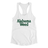 Alabama Weed Women's Racerback Tank-Allegiant Goods Co. Vintage Sports Apparel
