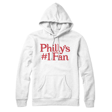 Philly's Number 1 Fan Hoodie-Allegiant Goods Co. Vintage Sports Apparel