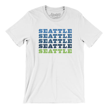 Seattle Repeat Men/Unisex T-Shirt-Allegiant Goods Co. Vintage Sports Apparel