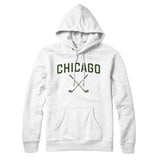 Chicago Golf Hoodie-White-Allegiant Goods Co. Vintage Sports Apparel