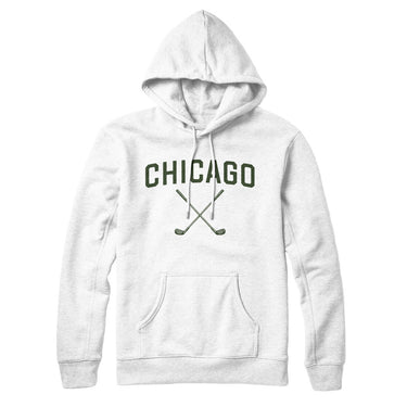 Chicago Golf Hoodie-White-Allegiant Goods Co. Vintage Sports Apparel