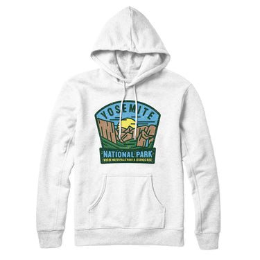 Yosemite National Park Badge Hoodie-Allegiant Goods Co. Vintage Sports Apparel
