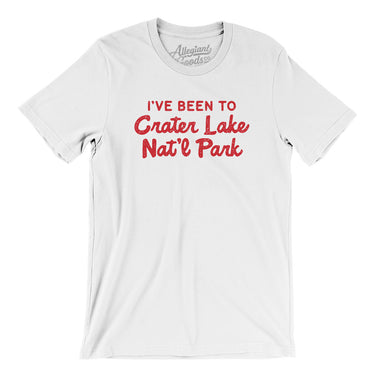 I've Been To Crater Lake National Park Men/Unisex T-Shirt-Allegiant Goods Co. Vintage Sports Apparel