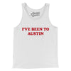 I've Been To Austin Men/Unisex Tank Top-White-Allegiant Goods Co. Vintage Sports Apparel