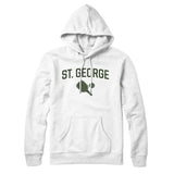 St. George Pickleball Hoodie-White-Allegiant Goods Co. Vintage Sports Apparel