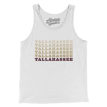 Tallahassee Repeat Men/Unisex Tank Top-Allegiant Goods Co. Vintage Sports Apparel