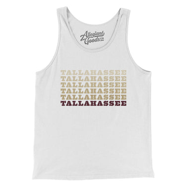 Tallahassee Repeat Men/Unisex Tank Top-Allegiant Goods Co. Vintage Sports Apparel