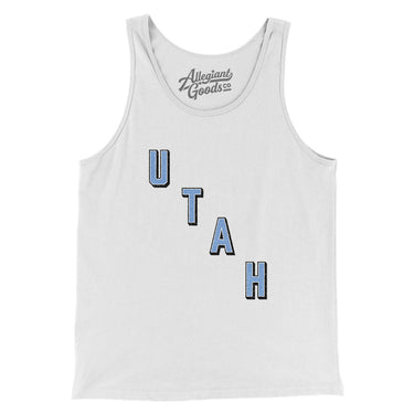 Utah Hockey Jersey Men/Unisex Tank Top-Allegiant Goods Co. Vintage Sports Apparel